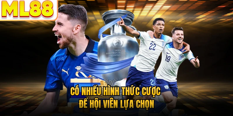 Có nhiều hình thức cược để hội viên lựa chọn